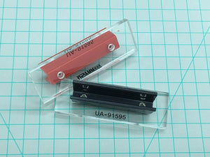 U-Star UA-91595R Transparent Grinding plate red – Bild 3