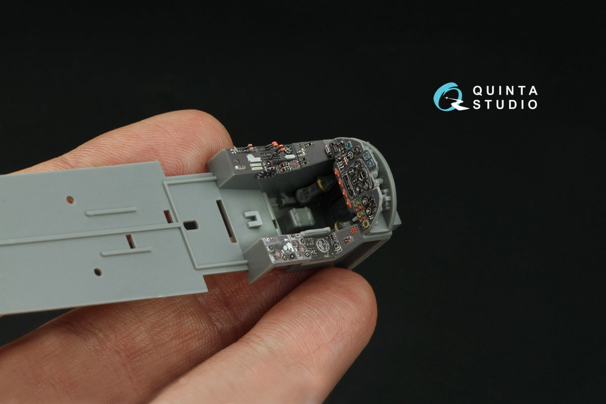 Quinta Studio QD48515 Do 335A-12 Trainer 3D-Printed &amp;amp; colored Interior on decal paper (Tamiya) 1/48 – Bild 12