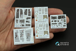 Quinta Studio QD48342 F-4G late 3D-Printed &amp;amp; colored Interior on decal paper (Meng) 1/48 – obrázek 3
