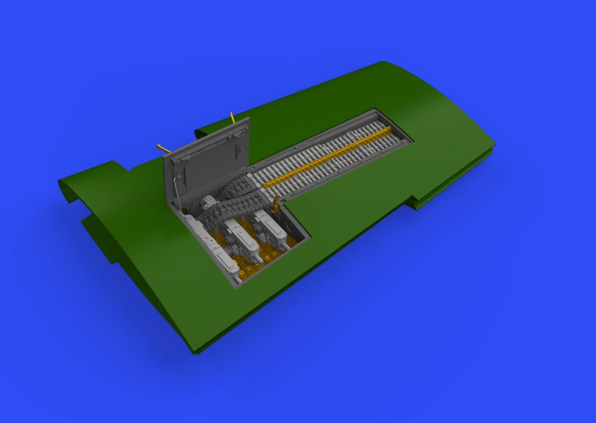 Eduard 648517 P-51D gun bays 1/48 EDUARD – image 2