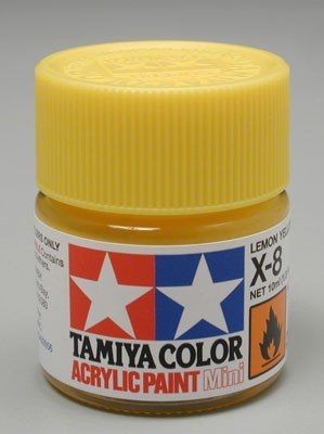 Tamiya X8 Lemon Yellow (81508) Acrylic paint 10ml – image 3