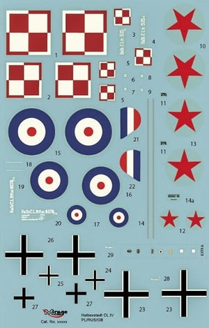 Mirage-Hobby 481403 HALBERSTADT CL.IV Polish-Soviet War / RAF Occupation Forces 1919 1/48 – Bild 5