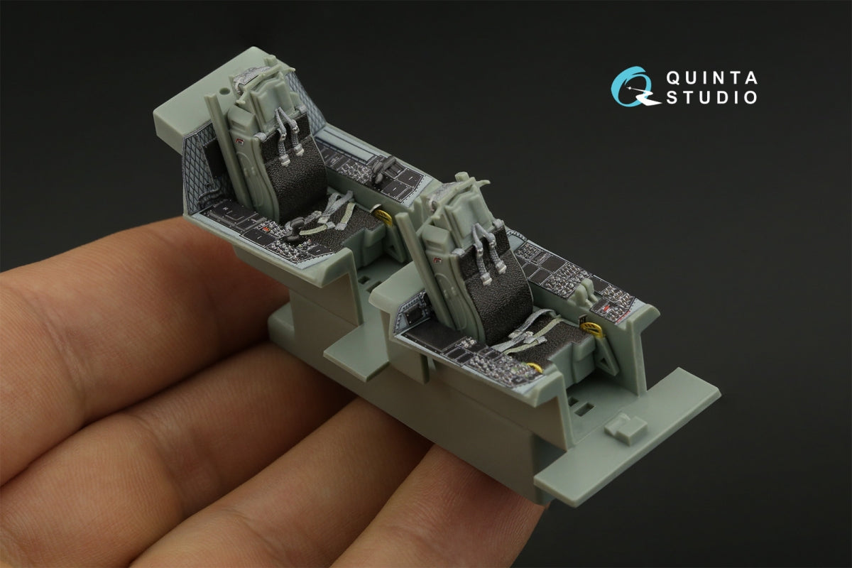Quinta Studio QD48426 F-15E 3D-Printed colored Interior on decal paper (Academy) 1/48 – image 9
