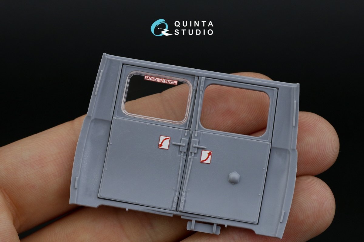 Quinta Studio QD35045 UAZ-3909 Intérieur imprimé en 3D et coloré sur papier décalque (Zvezda) 1/35 – image 5