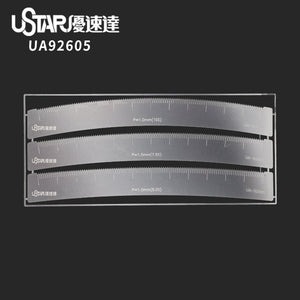 U-Star UA-92604 Proportional Hole Spacing Flexible Ruler - Soft scale for proportional hole spacing