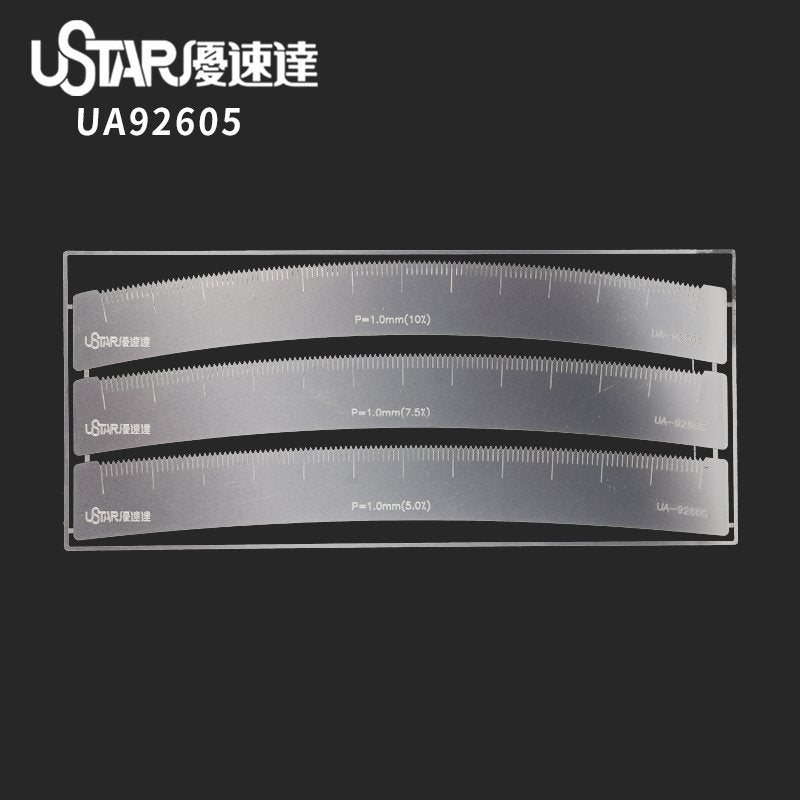 U-Star UA-92604 Proportional Hole Spacing Flexible Ruler - Soft scale for proportional hole spacing