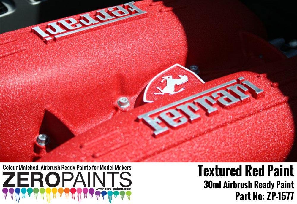 Zero Paints ZP-1577 Red Textured Paint 30ml – zdjęcie 3