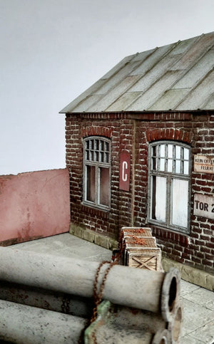 RT-Diorama 35286 Diorama-Base: &amp;quot;Factory Yard&amp;quot; 1/35 – immagine 10