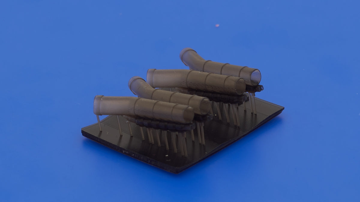 Omask 107209 He 111H-16 - H-22 exhausts (Hasegawa) 3D print 1/72 – image 3