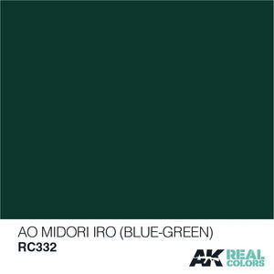 AK Interactive RC332 AO MIDORI IRO (BLUE-GREEN) 10ML – Bild 2