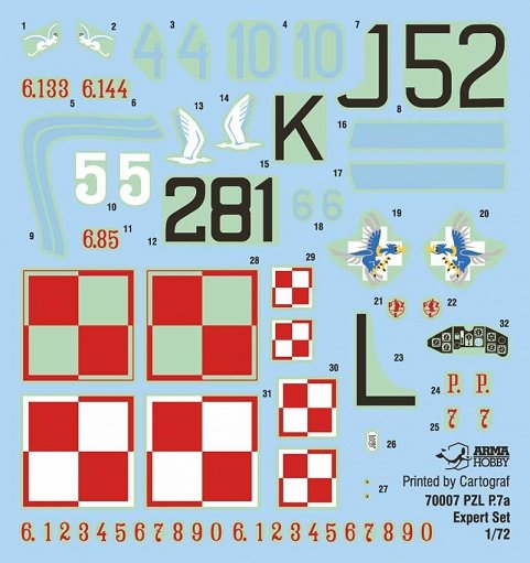 Arma Hobby 70007 PZL P.7a Expert Set 1939 1/72 – image 9