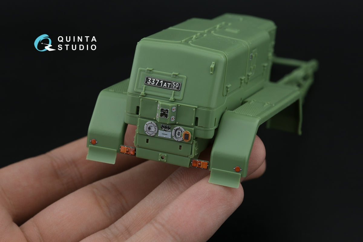 Quinta Studio QD+48569 APA-5D 3D-Printed &amp;amp; colored Interior on decal paper (KittyHawk/Zimi model) (with 3D-printed resin parts) 1/48 – immagine 11