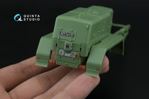 Quinta Studio QD+48569 APA-5D 3D-Printed &amp;amp; colored Interior on decal paper (KittyHawk/Zimi model) (with 3D-printed resin parts) 1/48 – immagine 11