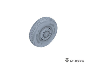 ET Model P35-107 WWII German Sd.Kfz.234 Large Diameter Weighted Wheels Type.7 1/35 – Bild 4