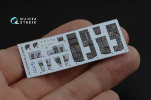 Quinta Studio QD48213 F-15B 3D-Printed &amp;amp; colored Interior on decal paper (GWH) 1/48 – image 11