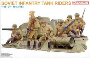 Dragon 6197 Soviet Infantry Tank Riders 1/35