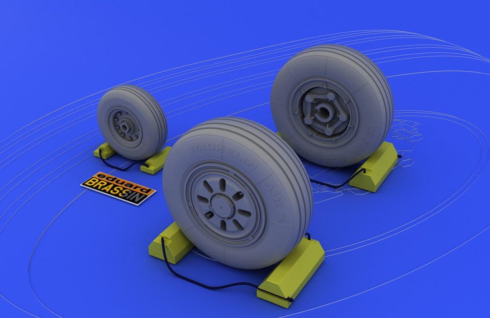 Eduard 648017 F-22A wheels 1/48 (Hasegawa) – Bild 2