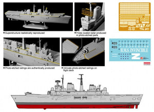 Dragon 7128 HMS Invincible Light Aircraft Carrier (Falklands War 30th Anniversary) 1/700 – image 2