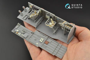 Quinta Studio QD32091 Ju 87A 3D-Printed &amp;amp; colored Interior on decal paper (Trumpeter) 1/32 – image 9