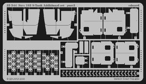 Eduard 35544 Strv.103 S-Tank additional set 1/35 Trumpeter – obrázek 2