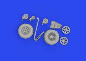 Eduard 648965 TBF/ TBM wheels w/ pattern ACADEMY 1/48 – Bild 5