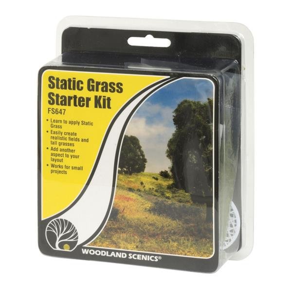 Woodland Scenics WFS647 Static Grass Starter Kit – immagine 2