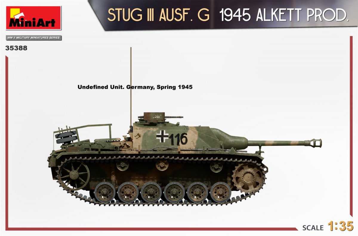 MiniArt 35388 STUG III AUSF. G 1945 ALKETT PROD. 1/35 – image 18
