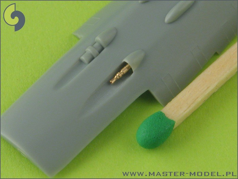 Master AM-72-012 Fw 190 A2 - A5 armament set (MG 17, MG FF, MG 151 barrel tips) &amp;amp; Pitot Tube – Bild 4