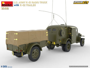 MiniArt 35418 US ARMY K-51 RADIO TRUCK WITH K-52 TRAILER. INTERIOR KIT 1/35 – image 4