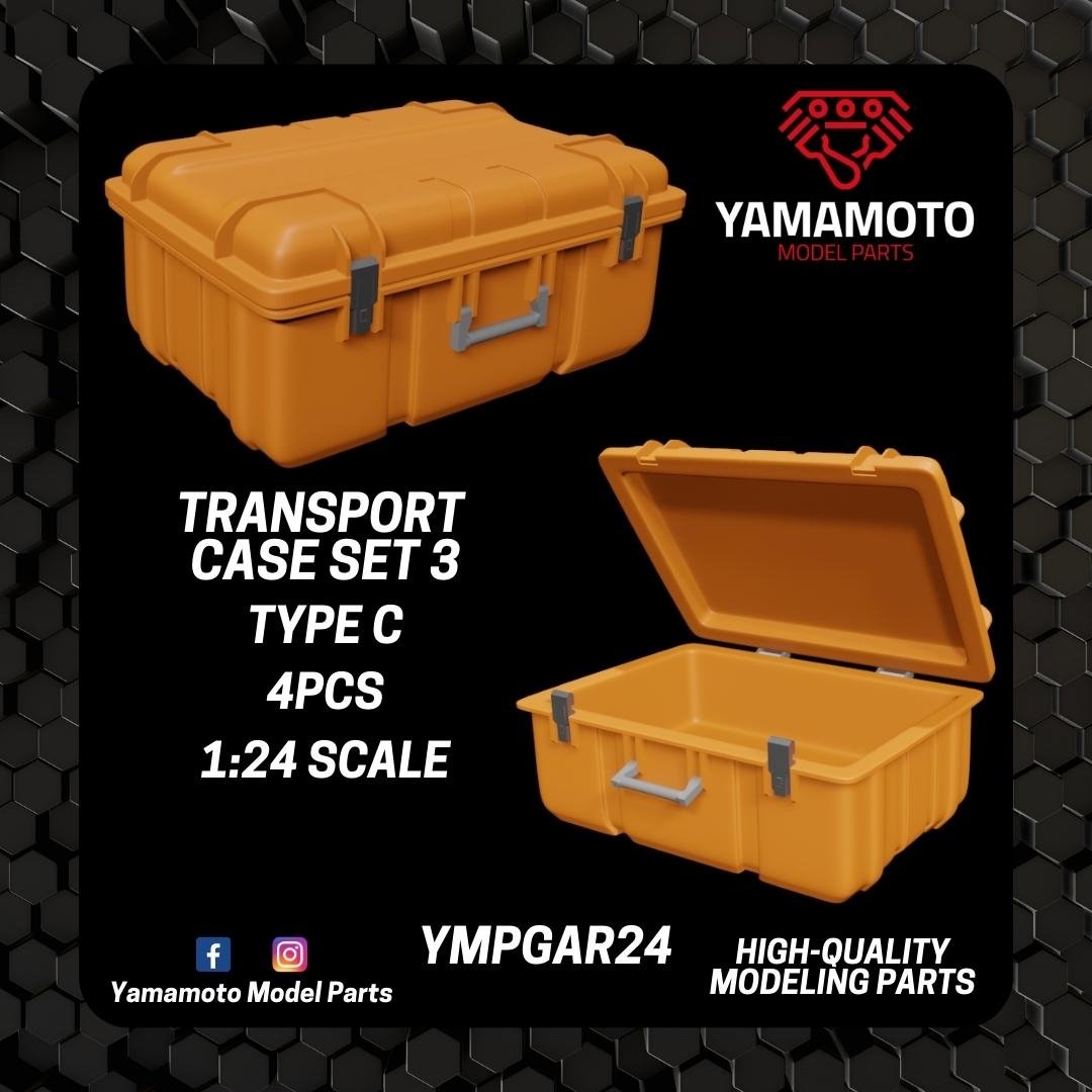 Yamamoto YMPGAR24 Transport Case Set 3 - Type C 1/24 – immagine 2