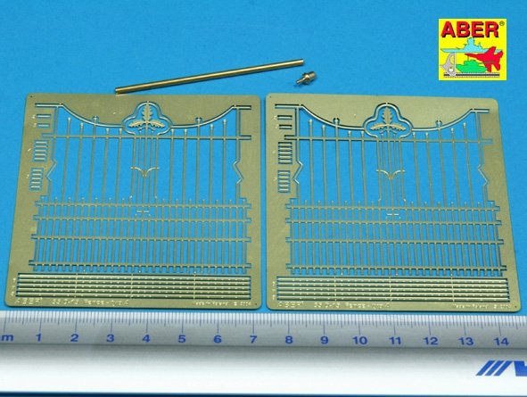Aber 35D15 Fence type A 1/35 – image 2