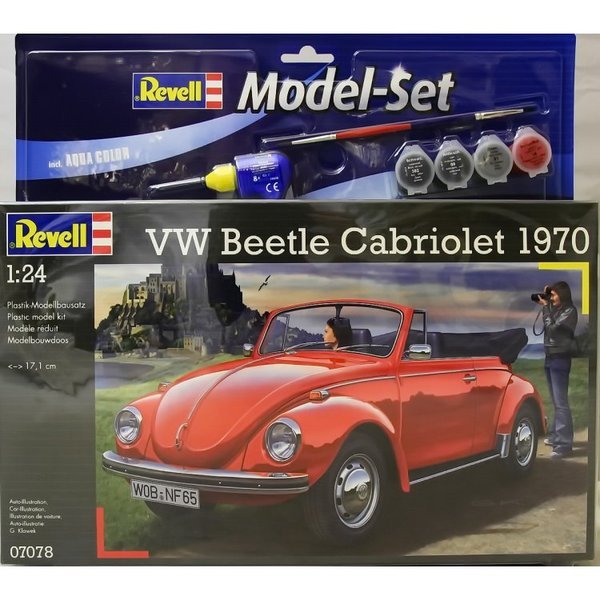 Revell 67078 VW Beetle Cabriolet 70 1/24 Model Kit