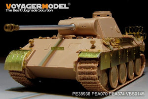Voyager Model PE35936 WWII German Panther D w/&amp;quot;Stadtgas&amp;quot; Fuel Tanks Basic For MENG TS-038 1/35 – image 17