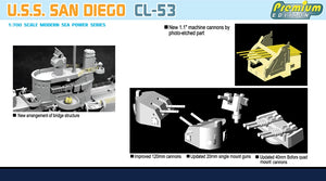 Dragon 7052 USS San Diego CL-53 1/700 – Bild 4