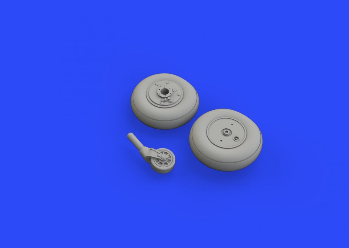Eduard 672201 Ki-61-Id wheels TAMIYA 1/72 – image 3