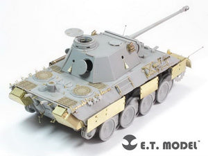 E.T. Model E35-124 WWII German Panther D Basic (For DRAGON Smart Kit) 1/35 – zdjęcie 4