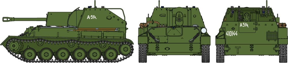 Tamiya 35348 Russian Self-Propelled Gun SU-76M 1/35 – zdjęcie 7