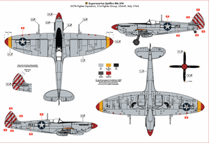 Airfix 17002 Supermarine Spitfire Mk.VIII 1/24 – image 16