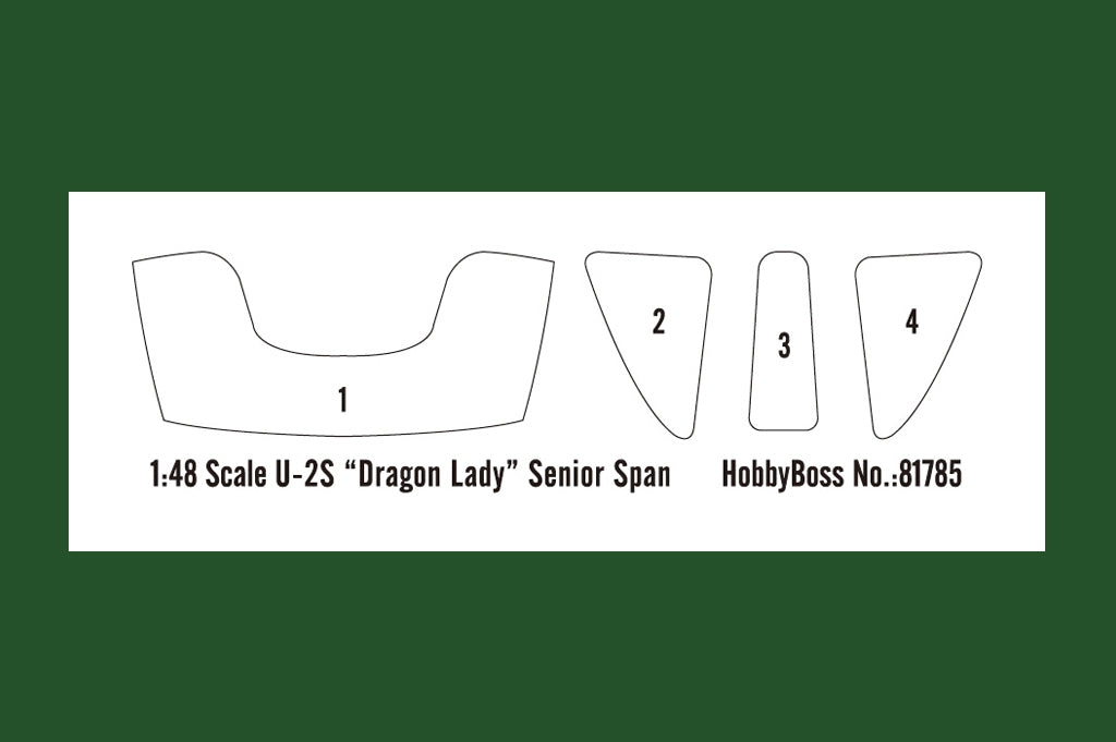 Hobby Boss 81785 U-2S “Dragon Lady” Senior Span 1/48 – image 3