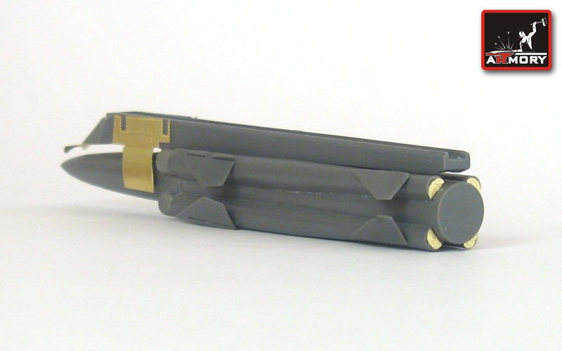 Armory Models ACA7250 Kh-41 (3M80) “Moskit” (SSN-22 “Sunburn”) tactical anti-ship guided missile 1/72 – obrázek 4