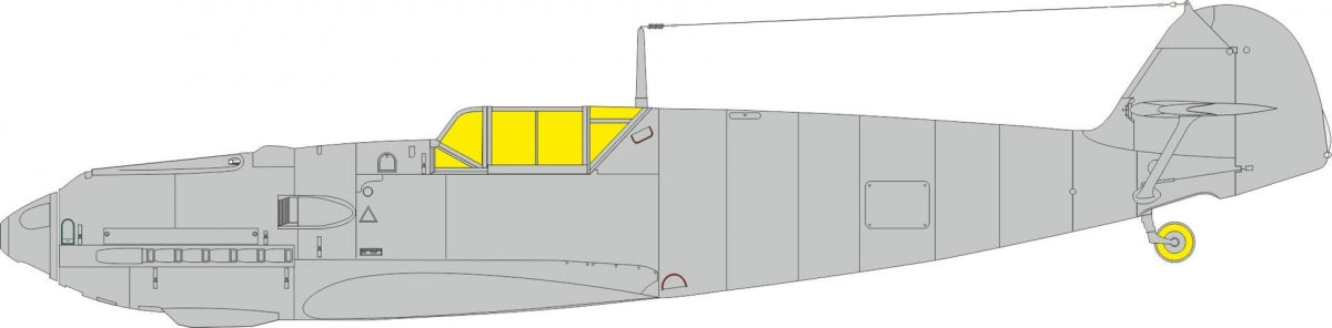 Eduard JX330 Bf 109F-2 Hobby 2000, Hasegawa 1/32