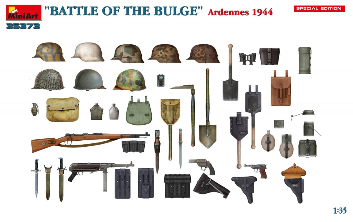 MiniArt 35373 “BATTLE OF THE BULGE”. Ardennes 1944. SPECIAL EDITION 1/35 – Bild 2