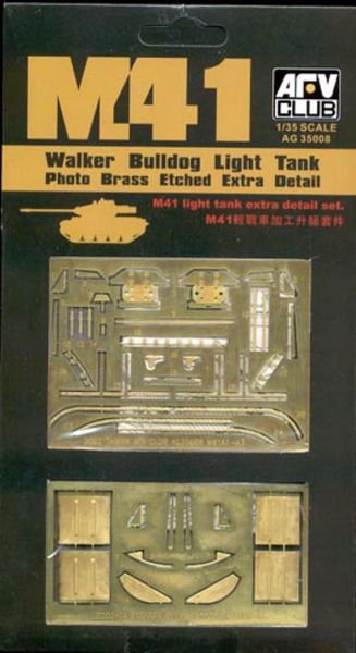 AFV Club AG35008 M41A1/A2/A30 Etching Parts 1/35