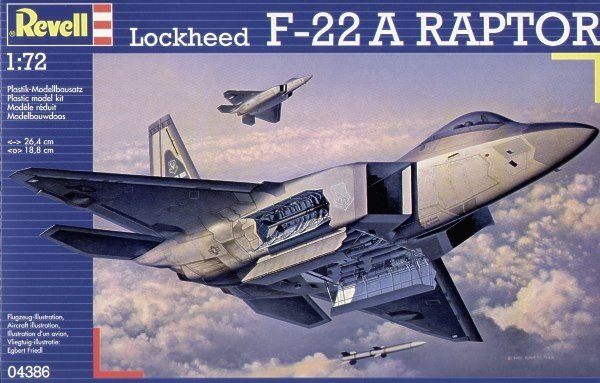 Revell 04386 Lockheed F-22 "Raptor" 1/72