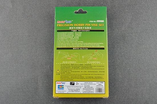 Trumpeter 09986 Precision Hobby Pin Vise Set (0.3-1.2) – imagen 2