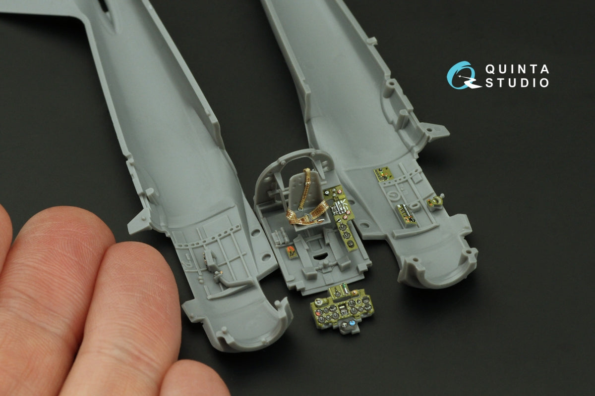 Quinta Studio QD72171 A6M3 Zero 3D-Printed &amp;amp; colored Interior on decal paper (Tamiya) 1/72 – Bild 7