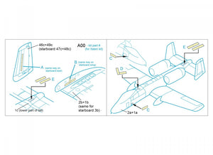 Quinta Studio QP48012 A-10 Formation (slime) lights (All kits) 1/48 – obrázek 2