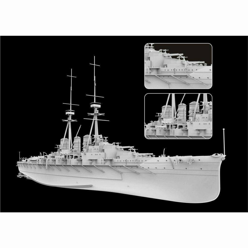 Kajika KM70001U IJN Battlecruiser Congo 1914 ULTIMATE Edition 1/700 – obrázek 2