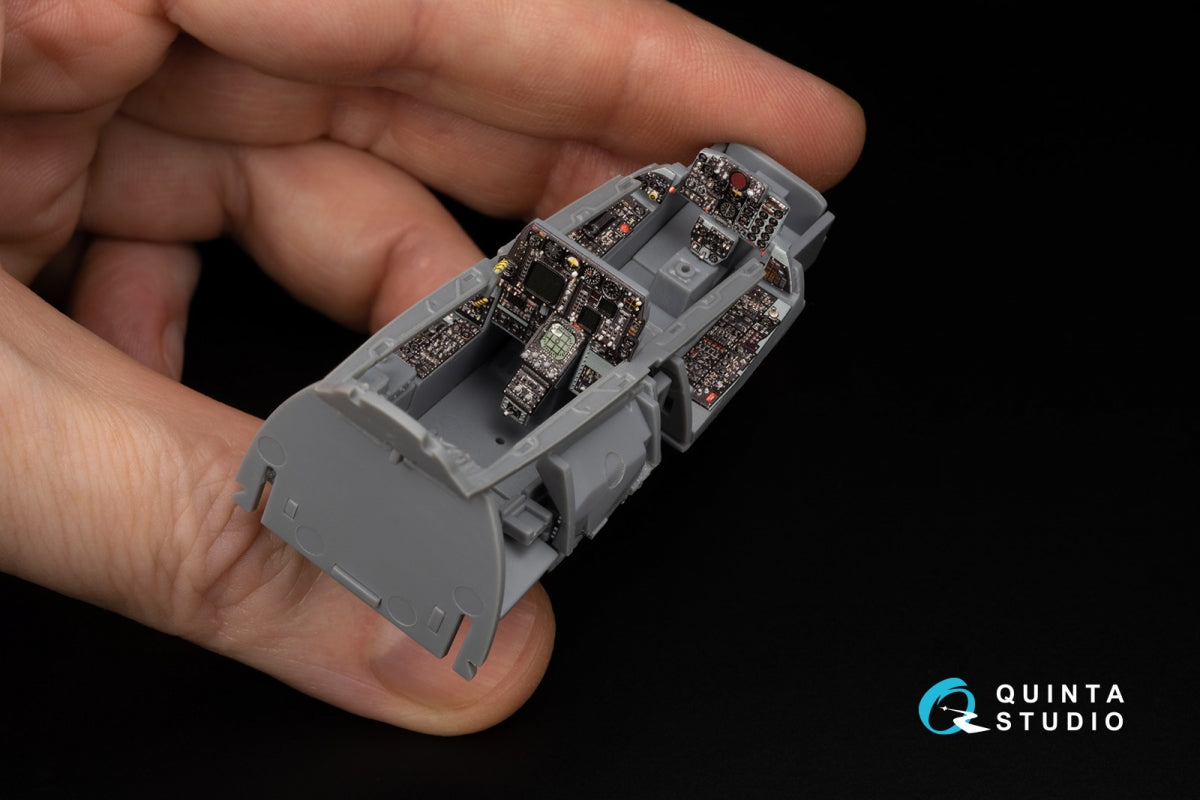 Quinta Studio QDS-48448 F-4G early 3D-Printed &amp;amp; colored Interior on decal paper (Zoukei Mura SWS) (Small version) 1/48 – image 8