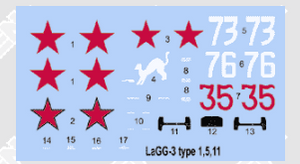 Roden 037 LaGG-3 1,5,11 Series 1/72 – image 2
